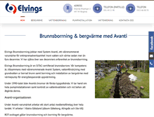 Tablet Screenshot of elvings.se